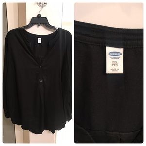 Black old navy top